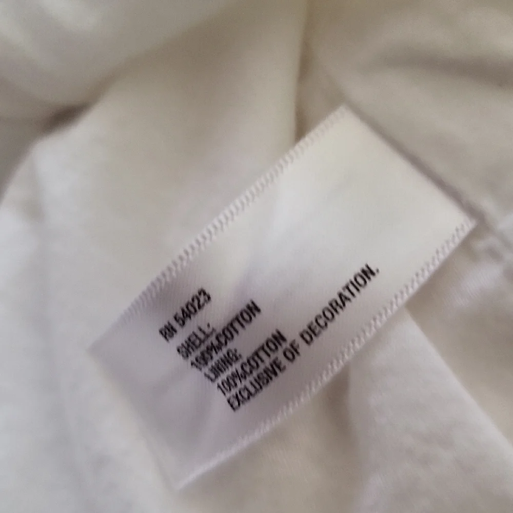 BabyGap White Button-Down Dress